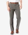 Dockers Men's Big & Tall Workday Classic Fit Smart 360 Flex Stretch Khakis In Gray