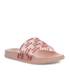 LEVI'S WOMEN'S TRANSLUCENT POOL SLIDE SLIP-ON SANDAL WOMEN'S SHOES