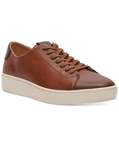 Vince Camuto Men's Rafferty Leather Sneakers In Brown