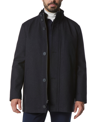 Marc New York Dorsey Wool Blend Car Coat In Gray