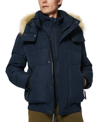 Marc New York Men's Umbra Down Bomber Jacket In Blue