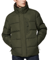 Marc New York Men's Horizon Faux Fur-trimmed Down Puffer Jacket In Green