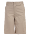 Nautica Big Boys Husky Hunter Flat-front Stretch Twill Shorts In Tan/beige