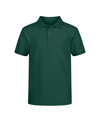 Nautica Little Boys Stretch Double Pique Polo In Green