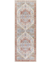 Surya Iris Irs-2314 Beige 2'6" X 7'6" Runner Area Rug In Tan/beige