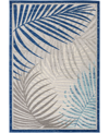 ABBIE & ALLIE RUGS DOYLE DYL-2312 NAVY 6'7" X 9' OUTDOOR AREA RUG