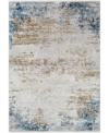 Surya Solar Sor-2301 Mist 3' X 5' Area Rug In Blue