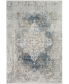 Surya Solar Sor-2306 Mist 3' X 5' Area Rug In Blue