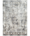 Surya Solar Sor-2308 Charcoal 3' X 5' Area Rug In Black