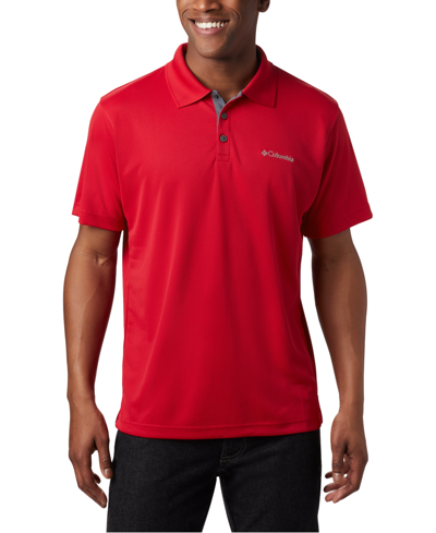 Columbia Men's Big & Tall Utilizer Polo In Raw Honey