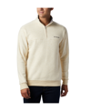 Columbia Men's Hart Mountain Ii Quarter-zip Fleece Sweatshirt In Tan/beige