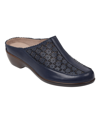 Easy Spirit Dusk Mule Clog In Blue
