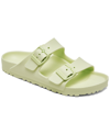 Birkenstock Double Buckle Strap Slippers In Green