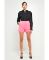 Endless Rose High Waist Tailored Shorts In Pink