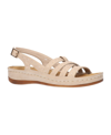Easy Street Kehlani Womens Casual N Slingback Sandals In Tan/beige