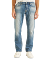 GUESS MEN'S REGULAR STRAIGHT FADED JEANS