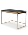 Furniture Of America Morrey 2-drawer Writing Desk In Tan/beige