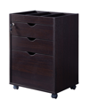 Furniture Of America Radeon 3 Drawer File Cabinet In Brown