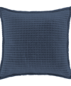 White Sand Pebble Beach European Sham Bedding In Blue