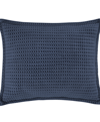 White Sand Pebble Beach European Sham Bedding In Blue