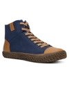Hybrid Green Label Men's The Wolsey 2.0 High Top Sneakers Men's Shoes In Blue