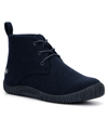 Hybrid Green Label Genesis Mens Lace-up Wool Casual And Fashion Sneakers In Blue