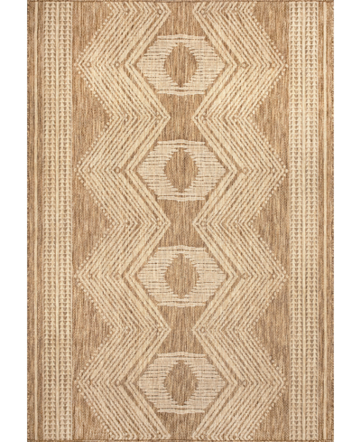 Nuloom Cabana Gbcb01a 5' X 8' Outdoor Area Rug In Tan/beige