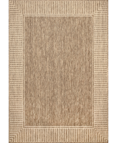 Nuloom Cabana Gbcb02b 5' X 8' Outdoor Area Rug In Tan/beige