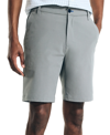 Nautica Men's Navtech Active Stretch 8.5" Flat-front Shorts In Gray