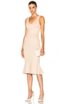 L AGENCE L'AGENCE LUCIA DRESS IN NEUTRALS,60684 PON