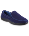 Totes Isotoner Signature Men's Roman Moccasin Eco Comfort Slipper In Blue