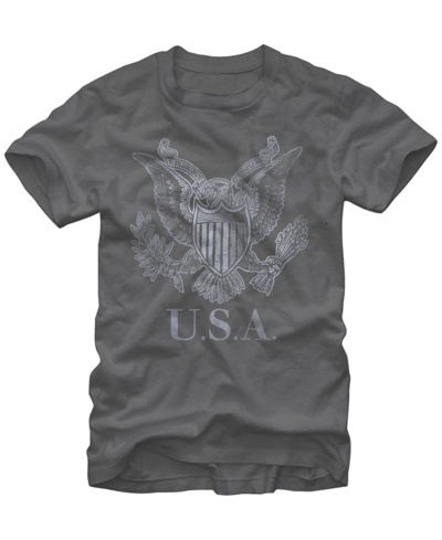 Fifth Sun Men's Simple Short Sleeve Crew T-shirt In Charcoal