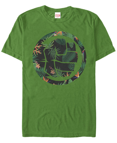 Fifth Sun Men's Hulk Floral Short Sleeve Crew T-shirt In Green