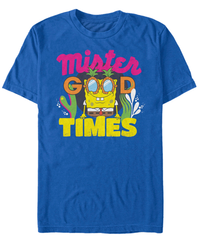 Fifth Sun Men's Mister Good Times Short Sleeve Crew T-shirt In Royal Blue