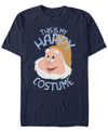 Fifth Sun Disney Men's Snow White And The Seven Dwarfs Happy Halloween Costume Short Sleeve T-shirt In Blue
