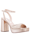 Nina Women's Stacie Platform Evening Sandal Women's Shoes In Yellow