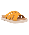 Easy Spirit Women's Star Strappy Slip-on Casual Sandals Women's Shoes In Yellow