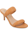 Journee Collection Women's Mellody Puff Heels Women's Shoes In Tan