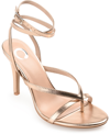 Journee Collection Women's Waverlee Dress Sandals Women's Shoes In Tan/beige