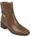 Journee Collection Aubrie Tru Comfort Foam Bootie In Tan/beige