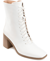 JOURNEE COLLECTION WOMEN'S COVVA LACE-UP BOOTIES WOMEN'S SHOES