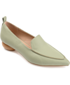 Journee Collection Maggs Pointed Toe Flat In Green