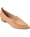 Journee Collection Maggs Pointed Toe Flat In Brown