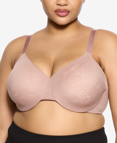 Paramour Women's Jessamine Seamless Side Smoothing Unlined Minimizer In Rose Tan