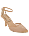 Bcbgeneration Mayah Ankle Strap Pump In Tan/beige