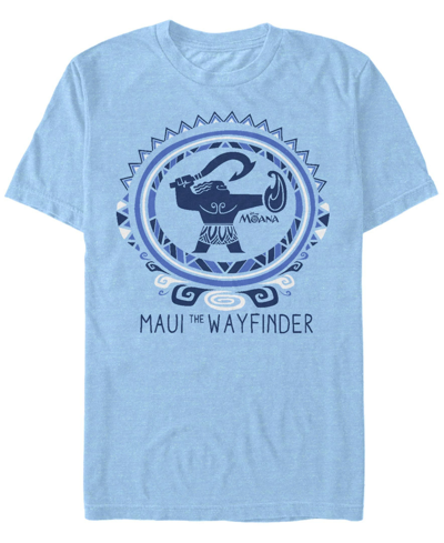Fifth Sun Men's Maui The Wayfinder Short Sleeve Crew T-shirt In Light Blue