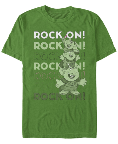 Fifth Sun Men's Rock-on Short Sleeve Crew T-shirt In Green