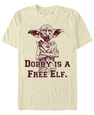 Fifth Sun Men's Dobby Free Elf Short Sleeve Crew T-shirt In Natural