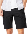 Dockers Men's Big & Tall Straight-fit Smart 360 Tech Stretch 9" Cargo Shorts In Black