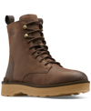 Sorel Hi-line Waterproof Lace-up Boot In Brown